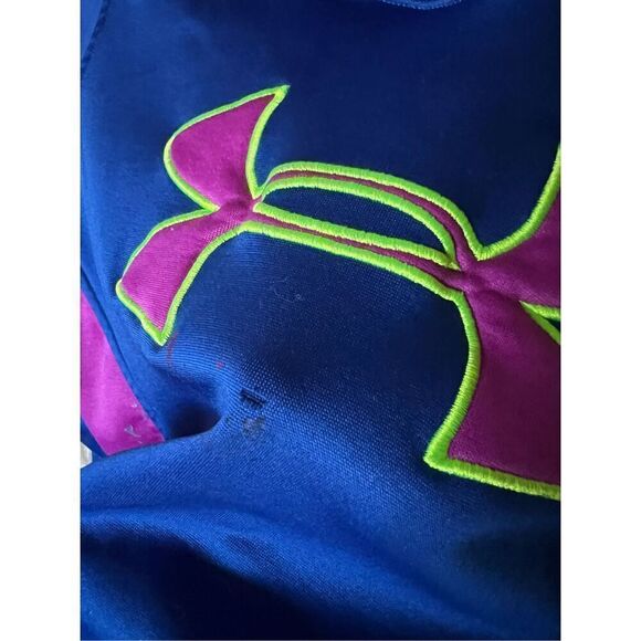 Under Armour Multi-Colored Girls Pullover Hoodie Size Youth Large - Picture 4 of 14